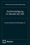 Cover-Bild zum Titel 'Strafverteidigung im Wandel der Zeit' von ''