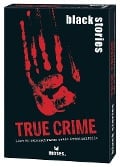 Cover-Bild zum Titel 'black stories True Crime' von 'Corinna Harder, Jens Schumacher'