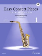 Cover-Bild zum Titel 'Leichte Konzertstücke Band 1. Alt-Saxophon und Klavier.' von ''