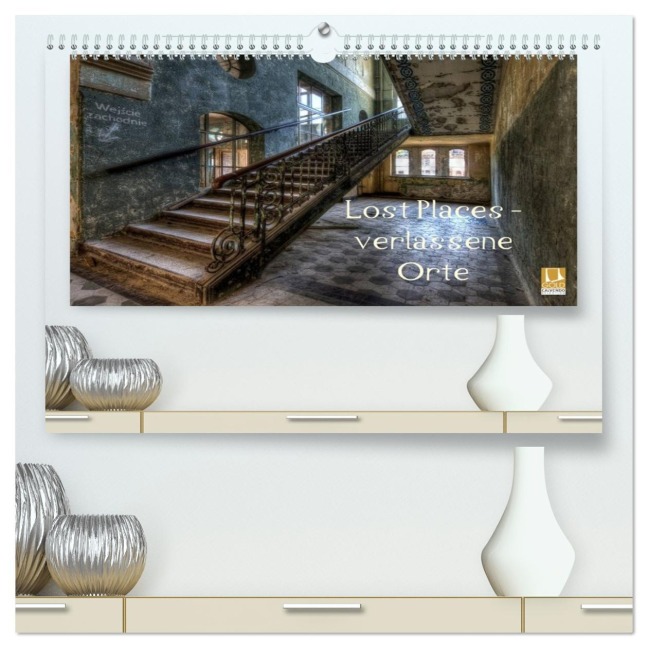 Lost Places - Verlassene Orte (hochwertiger Premium Wandkalender 2026 DIN A2 quer), Kunstdruck in Hochglanz - Carina Buchspies