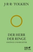 Cover-Bild zum Titel 'Der Herr der Ringe - Anhänge und Register' von 'J. R. R. Tolkien'