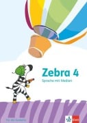 Cover-Bild zum Titel 'Zebra 4. Arbeitsheft Sprache mit Medien (Ausleihmaterial) Klasse 4' von ''
