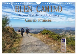 Cover-Bild zum Titel 'Buen Camino - pilgern auf dem Jakobsweg - Camino Francés (Wandkalender 2026 DIN A4 quer), CALVENDO Monatskalender' von 'Peter Roder'