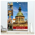 Wismar - Stadtspaziergang (hochwertiger Premium Wandkalender 2025 DIN A2 hoch), Kunstdruck in Hochglanz - Holger Felix