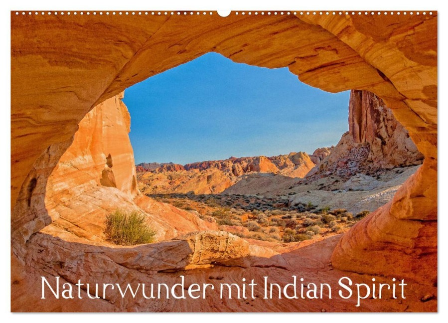 Naturwunder mit Indian Spirit (Wandkalender 2026 DIN A2 quer), CALVENDO Monatskalender - Rudolf Wegmann