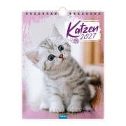 Cover-Bild zum Titel 'TRÖTSCH - Notizkalender zum Hängen Katzen 2027' von ''