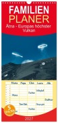 Cover-Bild zum Titel 'Familienplaner 2027 - Ätna - Europas höchster Vulkan mit 5 Spalten (Wandkalender, 21 x 45 cm) CALVENDO' von 'Sonja Schlichter'