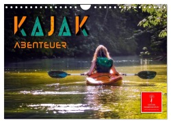 Cover-Bild zum Titel 'Kajak Abenteuer (Wandkalender 2026 DIN A4 quer), CALVENDO Monatskalender' von 'Peter Roder'