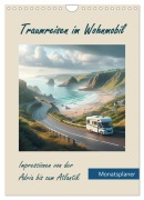 Cover-Bild zum Titel 'Traumreisen im Wohnmobil (Wandkalender 2026 DIN A4 hoch), CALVENDO Monatskalender' von 'Herbert Reinecke'