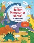 Cover-Bild zum Titel 'Hatten Dinosaurier Ohren?' von 'Katie Daynes'