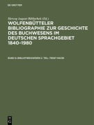 Cover-Bild zum Titel 'Bibliothekswesen 2. Teil: 79007-94236' von ''