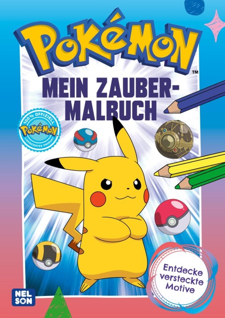 Pokémon Activity-Buch: Mein Zaubermalbuch - 