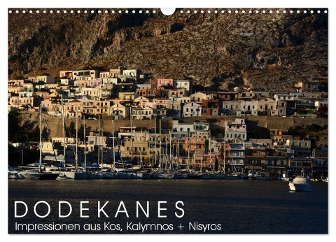 Dodekanes - Impressionen aus Kos, Kalymnos und Nisyros (Wandkalender 2024 DIN A3 quer), CALVENDO Monatskalender - Katrin Manz