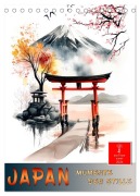 Cover-Bild zum Titel 'Japan - Momente der Stille (Tischkalender 2026 DIN A5 hoch), CALVENDO Monatskalender' von 'Peter Roder'
