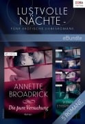 Cover-Bild zum Titel 'Lustvolle Nächte - Fünf erotische Liebesromane' von 'Annette Broadrick, Wendy Etherington, Susan Stephens, Daphne Clair'
