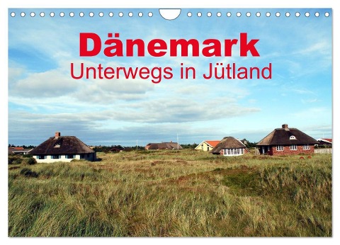 Dänemark - Unterwegs in Jütland (Wandkalender 2025 DIN A4 quer), CALVENDO Monatskalender - Peter Schneider