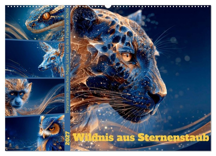Wildnis aus Sternenstaub (Wandkalender 2027 DIN A2 quer), CALVENDO Monatskalender - Anne Seltmann