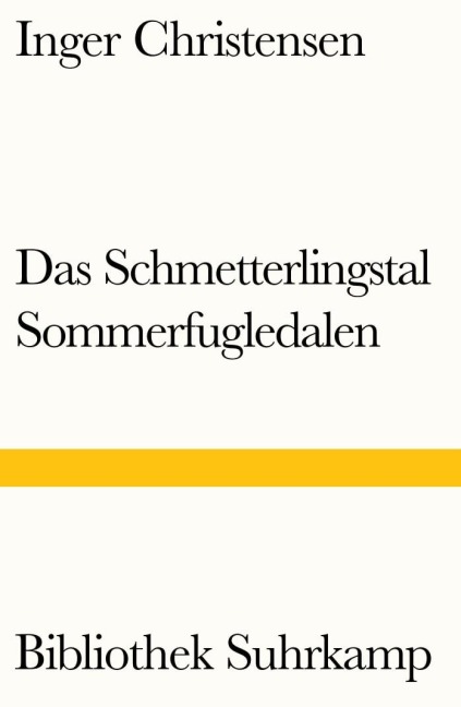 Das Schmetterlingstal. Ein Requiem - Inger Christensen