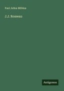 Cover-Bild zum Titel 'J.J. Rosseau' von 'Paul Julius Möbius'