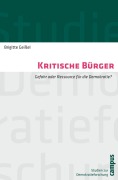 Cover-Bild zum Titel 'Kritische Bürger' von 'Brigitte Geißel'