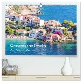 Griechische Inseln - Ein Jahr im Mittelmeer (hochwertiger Premium Wandkalender 2025 DIN A2 quer), Kunstdruck in Hochglanz - Matteo Colombo