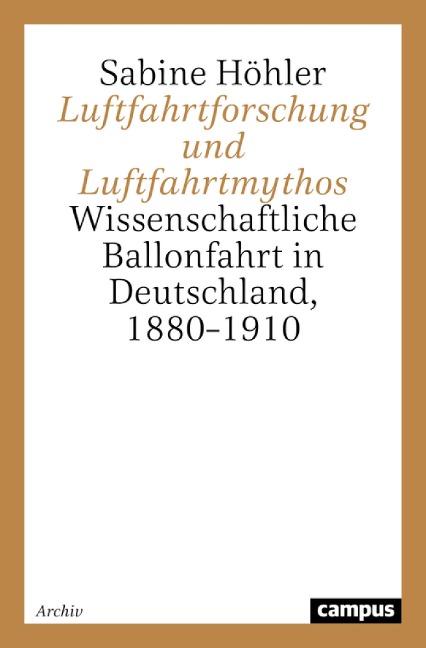 Luftfahrtforschung und Luftfahrtmythos - Sabine Höhler