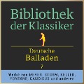 Cover-Bild zum Titel 'Bibliothek der Klassiker: Deutsche Balladen 7' von 'Karl August Candidus, Theodor Fontane, Gottfried Keller, Conrad Ferdinand Meyer, Wolfgang Müller'