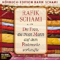 Cover-Bild zum Titel 'Die Frau, die ihren Mann auf dem Flohmarkt verkaufte (Gekürzt)' von 'Rafik Schami'