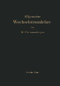 Cover-Bild zum Titel 'Allgemeine Wechselstromlehre' von 'Hans F. Schwenkhagen'
