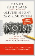 Cover-Bild zum Titel 'Noise' von 'Daniel Kahneman, Olivier Sibony, Cass R. Sunstein'