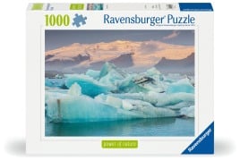 Cover-Bild zum Titel 'Erwachsenenpuzzle 1000 Teile - Jökulsarlon Island' von ''