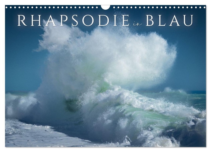 Rhapsodie in Blau (Wandkalender 2026 DIN A3 quer), CALVENDO Monatskalender - Giovanni Allievi