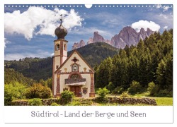 Cover-Bild zum Titel 'Südtirol - Land der Berge und Seen (Wandkalender 2026 DIN A3 quer), CALVENDO Monatskalender' von 'Harry Müller'