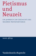 Cover-Bild zum Titel 'Pietismus und Neuzeit Band 48/49 - 2022/2023' von ''