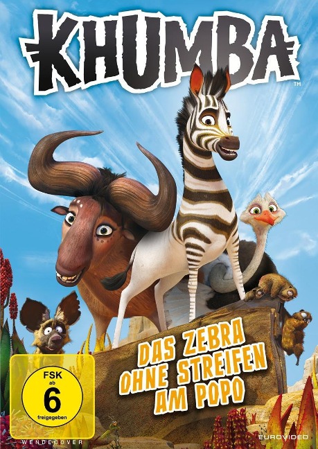 Khumba - Das Zebra ohne Streifen am Popo - Raffaella Delle Donne, Anthony Silverston, Jonathan Roberts, Camilla Bubna-Kasteliz, Richelle Wilder