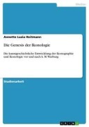 Cover-Bild zum Titel 'Die Genesis der Ikonologie' von 'Annette Luzia Heitmann'