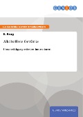 Cover-Bild zum Titel 'Alkoholfreie Getränke' von 'E. Krug'