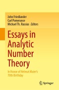 Cover-Bild zum Titel 'Essays in Analytic Number Theory' von ''