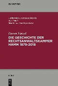 Die Geschichte der Rechtsanwaltskammer Hamm - Dieter Finzel