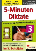 5-Minuten-Diktate zum gezielten Rechtschreibtraining / 3. Schuljahr - Ulrike Stolz, Sylvia Hielscher