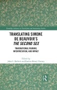 Cover-Bild zum Titel 'Translating Simone de Beauvoir's The Second Sex' von ''