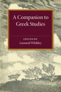 Cover-Bild zum Titel 'A Companion to Greek Studies' von ''