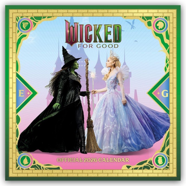 Wicked - Die Hexen von Oz - Offizieller Kalender 2026 - 