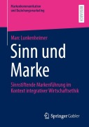 Cover-Bild zum Titel 'Sinn und Marke' von 'Marc Lunkenheimer'
