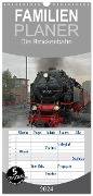 Familienplaner 2024 - Die Brockenbahn mit 5 Spalten (Wandkalender, 21 x 45 cm) CALVENDO - Martina Berg