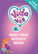 Cover-Bild zum Titel 'Vida the Vet: Sticker Activity Book' von 'Official Vida the'