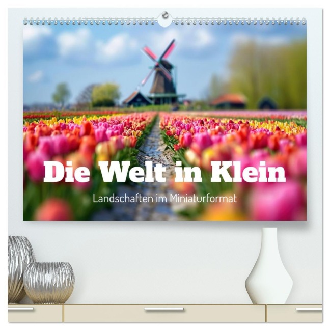 Die Welt in Klein (hochwertiger Premium Wandkalender 2026 DIN A2 quer), Kunstdruck in Hochglanz - Ally Bee