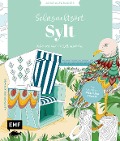 Cover-Bild zum Titel 'Ausmalparadies - Sehnsuchtsort Sylt' von 'Aleksandra Grzelka-Franke'