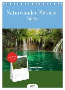 Cover-Bild zum Titel 'Tischplaner 2027 - Naturwunder Plitvicer Seen (A5 Tischkalender zum Aufstellen) CALVENDO' von 'Markus A. R. Langlotz'