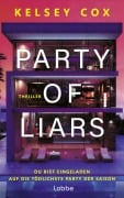 Cover-Bild zum Titel 'Party of Liars' von 'Kelsey Cox'